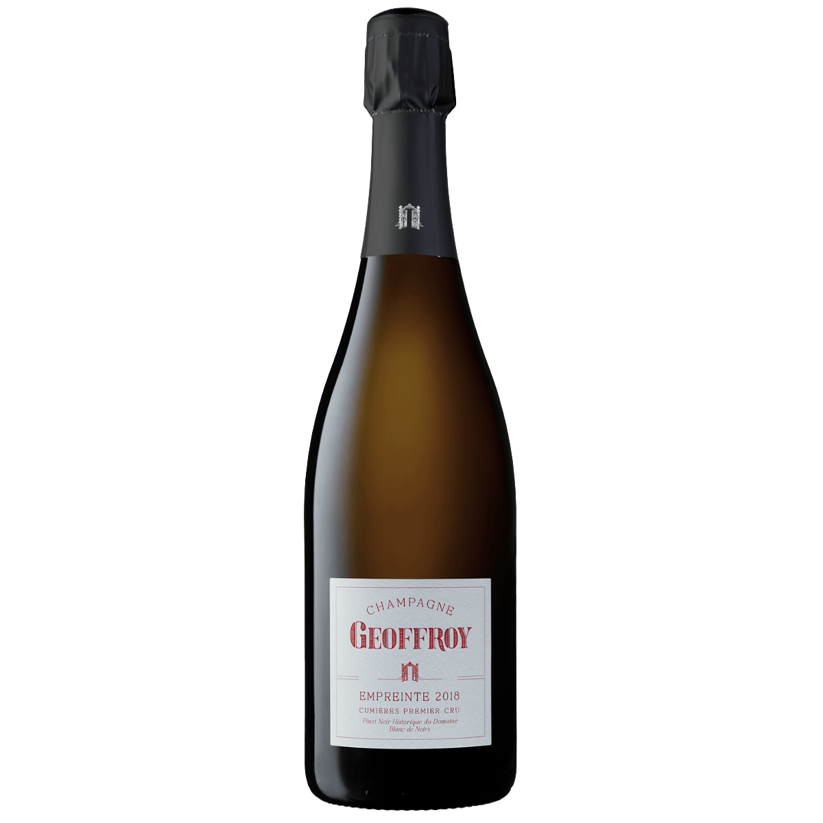 Bottiglia di Champagne Empreinte Blanc de Noirs 2018, Geoffroy, Cumières Premier Cru