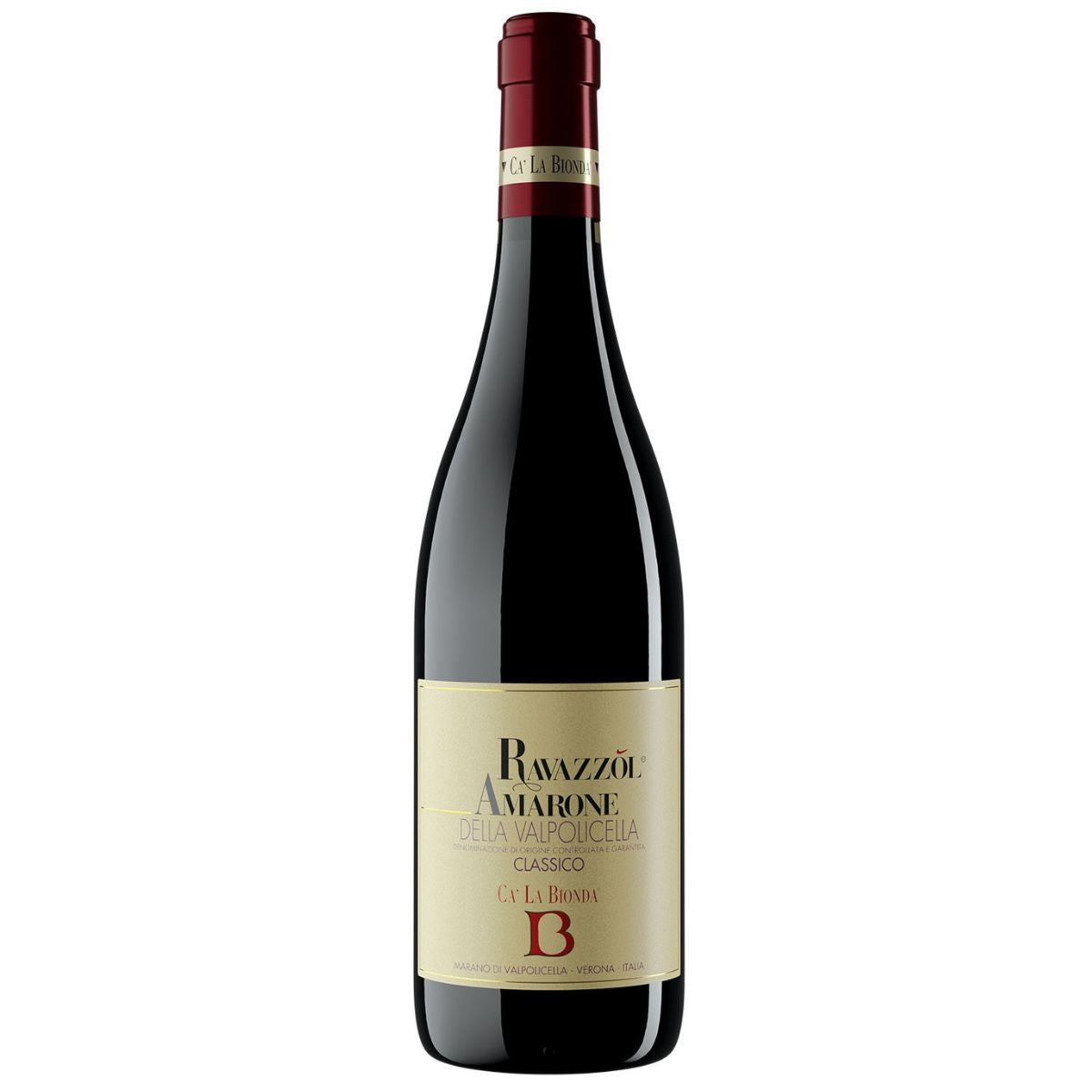 2018 Ravazzòl Amarone della Valpolicella Classico, Ca' La Bionda, Veneto