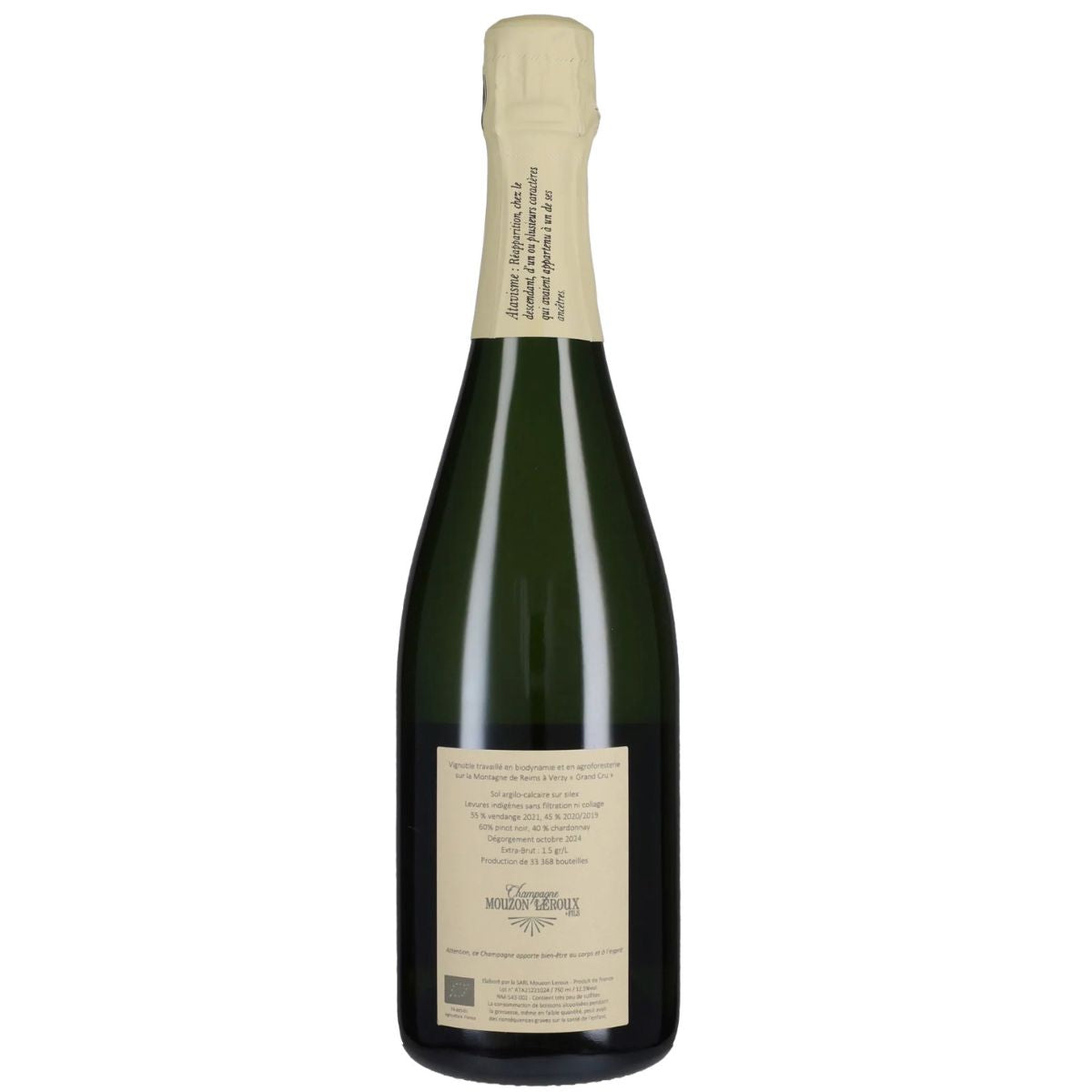 L'Atavique Champagne Grand Cru Extra Brut, Mouzon Leroux & fils, Champagne