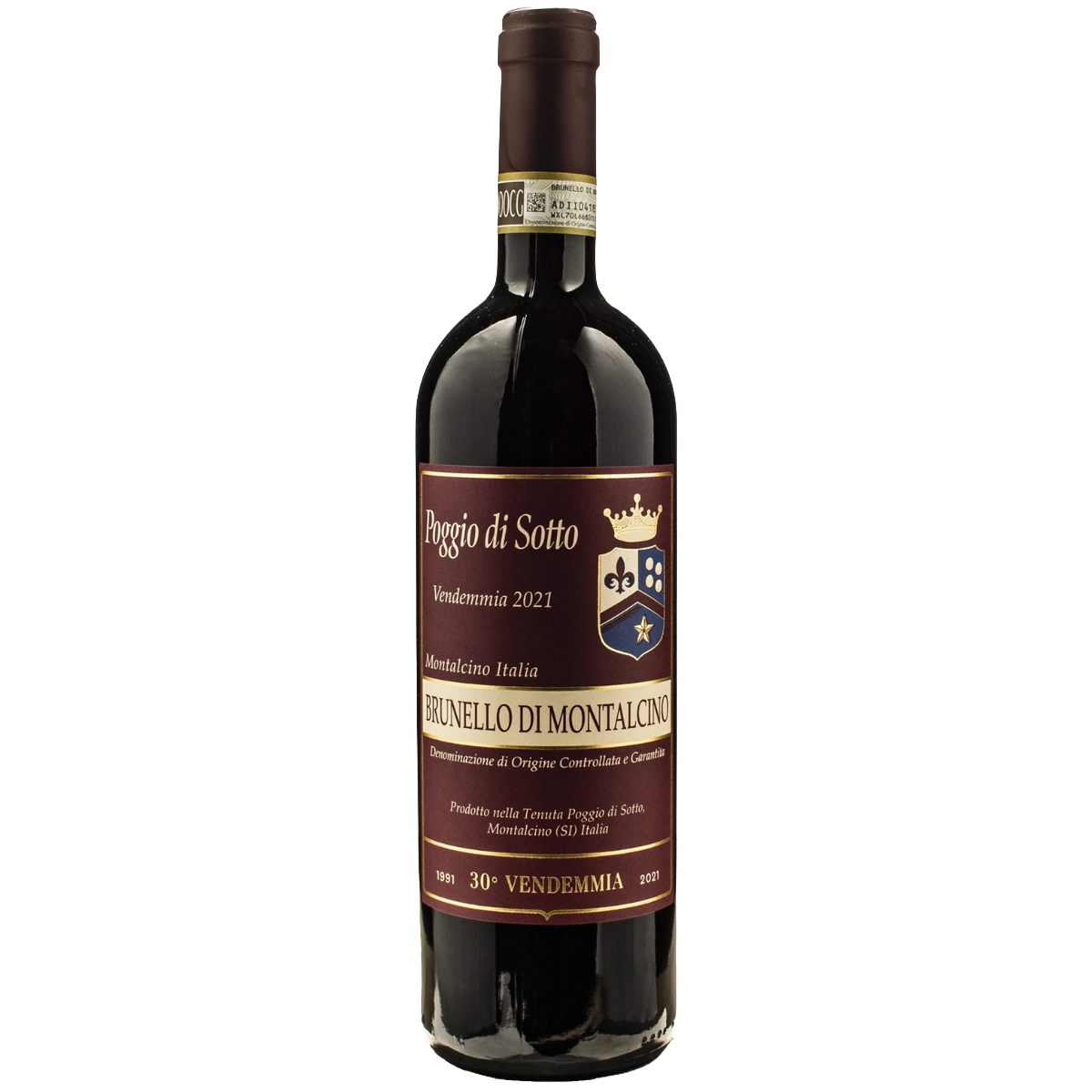2021 Brunello di Montalcino 30° Vendemmia, Poggio di Sotto, Toscana