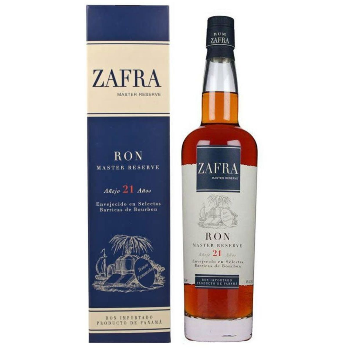 Rum Master Reserve Añejo 21 Años, Zafra, Panama
