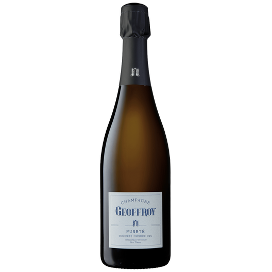 Bottiglia di Champagne Pureté Brut Nature, Geoffroy, Cumières Premier Cru