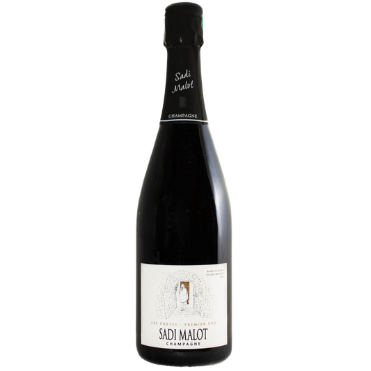 Les Crêtes Blanc de Blancs Champagne 1er Cru Brut, Sadi Malot, Champagne