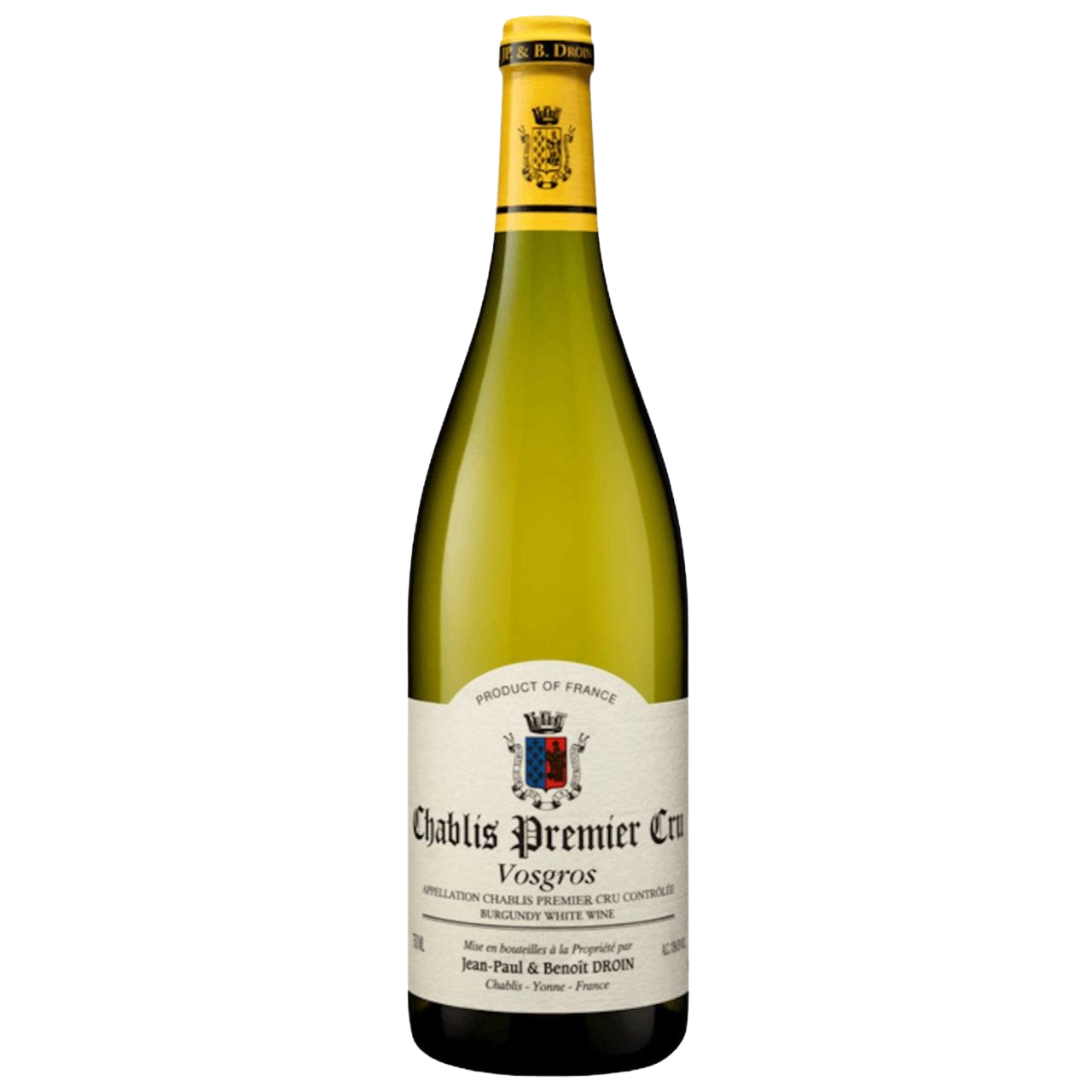 2023 Chablis 1er Cru Vosgros, Jean-Paul et Benoît Droin, Borgogna