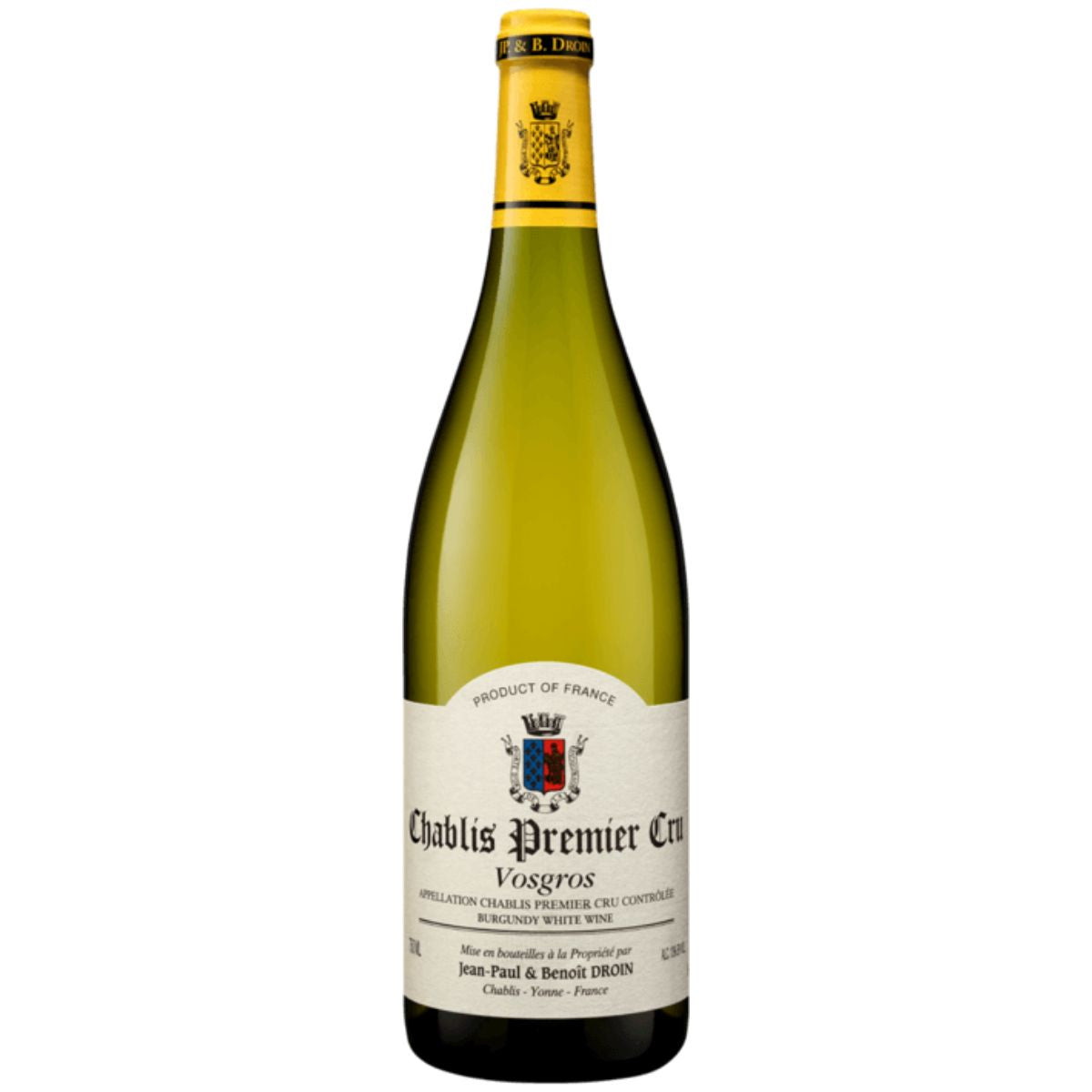 2023 Chablis 1er Cru Vosgros, Jean-Paul et Benoît Droin, Borgogna