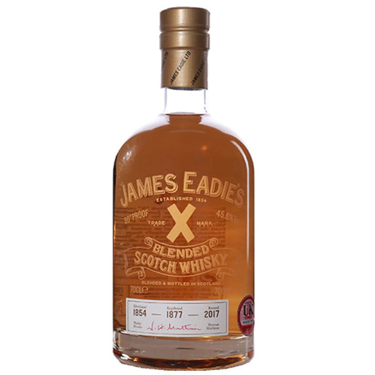 X Blended Scotch Whisky, James Eadie's, Scozia
