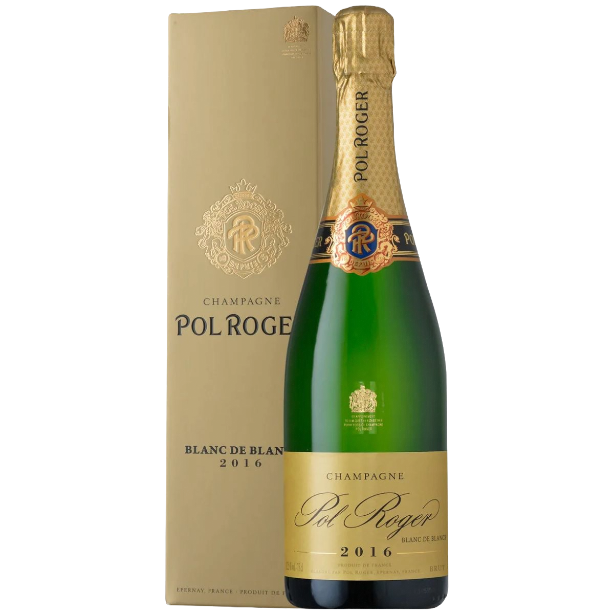 2016 Blanc de Blancs Champagne Brut, Pol Roger, Champagne