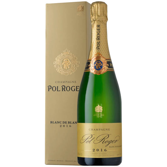 2016 Blanc de Blancs Champagne Brut, Pol Roger, Champagne