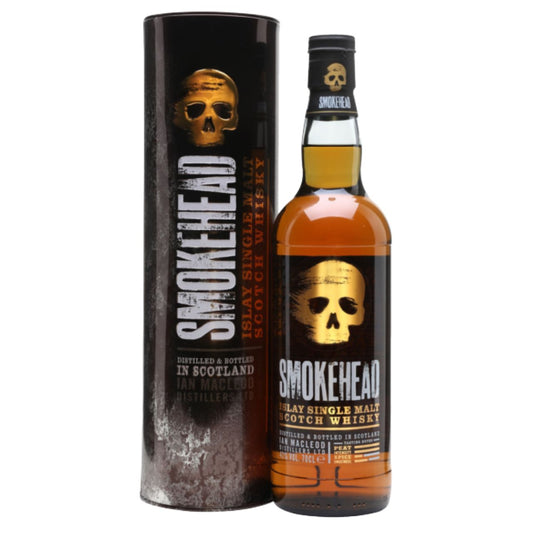 Single Malt Islay Scotch Whisky, Smokehead, Scozia